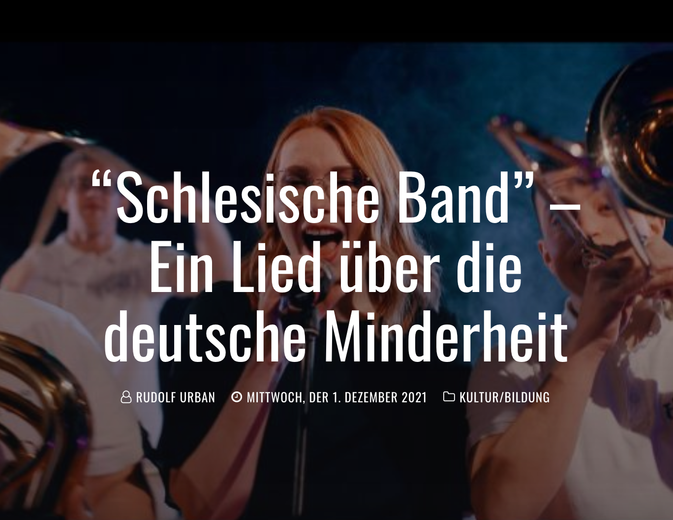 “Schlesische Band” – Ein Lied über die deutsche Minderheit